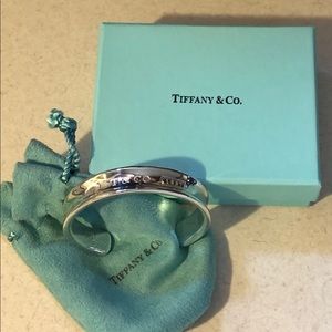 Tiffany & Co.  1837 cuff bracelet.